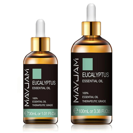 30Ml 100Ml Eucalyptus Lavender Essential Oil Diffuser Pure Natural Essential Oils Aromatherapy Skin Care Massage Aroma Oil