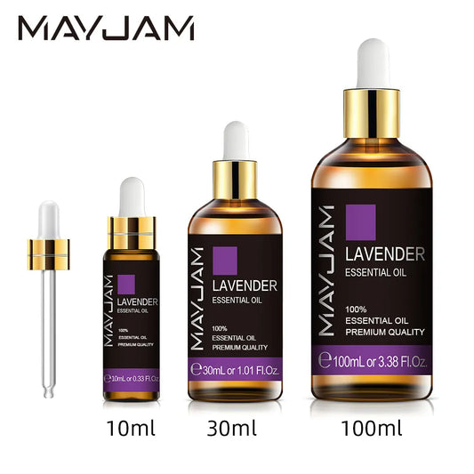 10Ml 30Ml 100Ml Essential Oils for Humidifier Diffuser Lavender Jasmine Eucalyptus Ylang Ylang Vanilla Tea Tree Aroma Oil